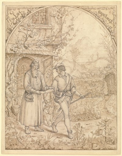 Die Abreise des verlorenen Sohnes von George Friedrich Kayser